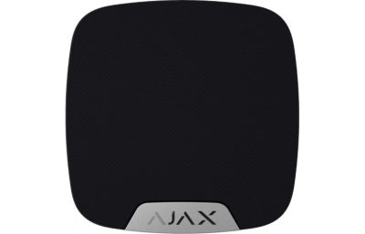 AJAX HOMESIREN, ZWART, DRAADLOZE BINNENSIRENE