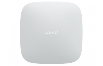 AJAX HUB PLUS, WIT, 2X GSM, WIFI EN IP