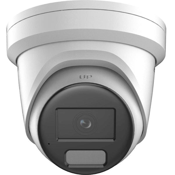 Hikvision 8MP AcuSense Strobe Light and Audible Warning Fixed Turret Network Camera DS-2CD2386G2H-IS2U/SL White