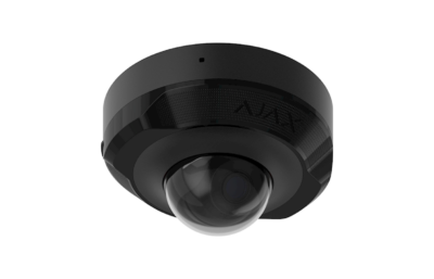 Ajax DomeCam Mini (5 MP/2,8 mm), svart