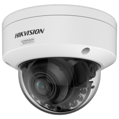 DS-2CD2747G3T-LIZSY (2,8–12 mm) Cámara domo con zoom motorizado ColorVu de 4 MP Blanco