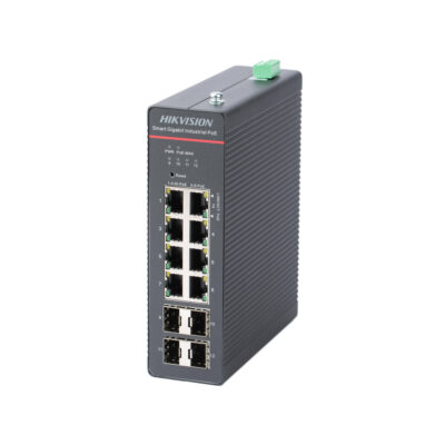 DS-3T1512HP-SI-8P4F Przełącznik DIN 8x PoE