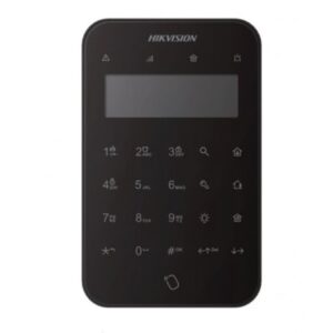 DS-PK1-LT-WE (Schwarz) AxPro kabelloses LCD-Code-Bedienfeld