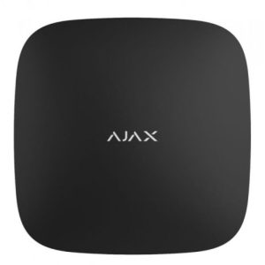AJAX HUB 2, ZWART, MET 2X GSM EN IP COMMUNICATIE