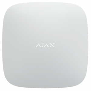 AJAX HUB, WIT, MET GSM EN IP COMMUNICATIE